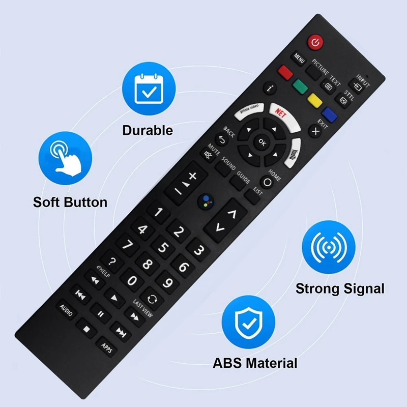 Replace R3PA23 Remote Control For Panasonic N2QBYA000037 TX-40JX800E TX-40JX820E TX-40JX810E Smart LED HDR Android TV