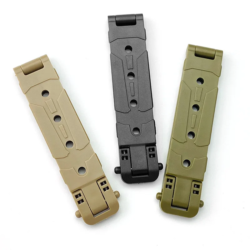 MOLLE-LOK Scabbard K Sheath Waist Clip System K Scabbard Clip Clip Buckle Back MOLLE KYDEX Sheath Carrying Scabbard for Hunting