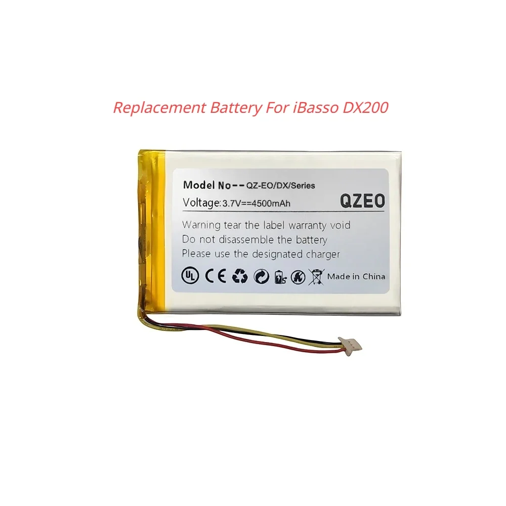 Replacement Battery for iBasso DX80 DX100 DX150 DX160 DX120 DX200