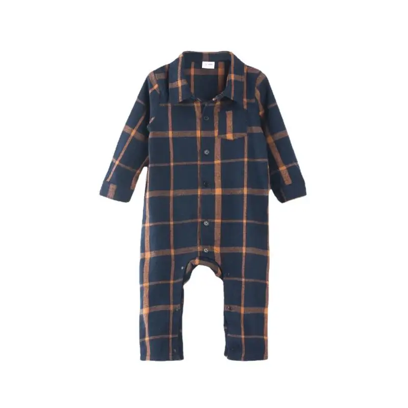 2024 AncoBear Family Matching Autumn Outfits famiglie stesso Look Vintage Plaid Clothes genitori e bambini abbigliamento coordinato