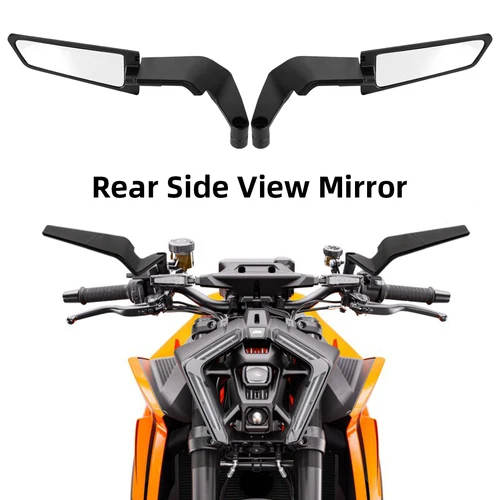 Espejo retrovisor lateral de motocicleta para KTM 125 200 250 390 690 790 890 Duke 990 1290 1390 Super Duke Stealth Winglets espejos retrovisores