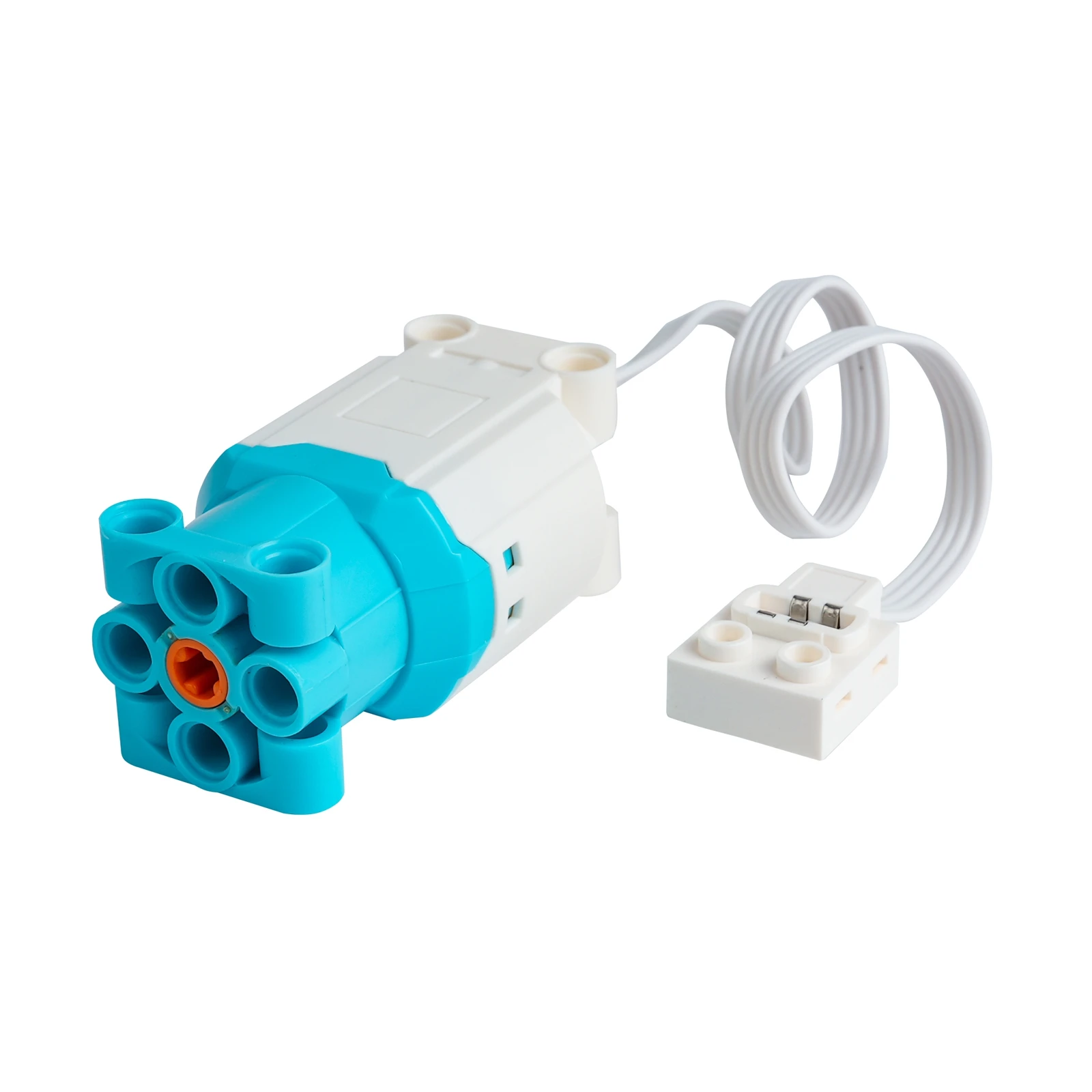 88003 L-Motor für Bausteine, Hochgeschwindigkeits-Leistungsfunktionen, kompatibler MOC-Motor für Legoeds, Auto, LKW, Roboter, DIY-Modelle