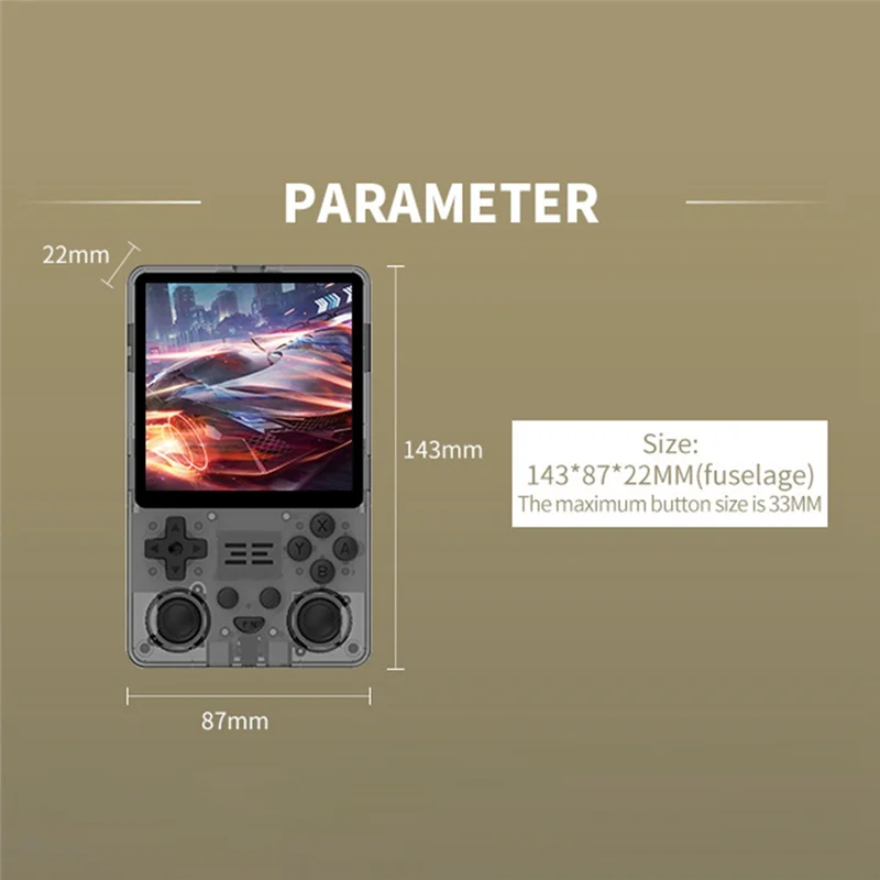 

SQPP-RGB20SX Retro Video Game Console 16GB+64GB 10000+ Games 4.0 Inch WIFI 2.4+Bluetooth Handheld Game Controller