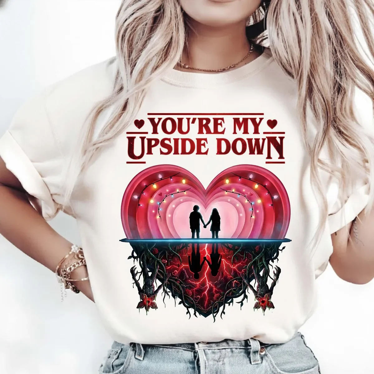 Hot Selling Fashion T-shirt Cycling Magic World Opens Up A Pathway for Couples To Wear Outdoor Street T-shirts in Large Size