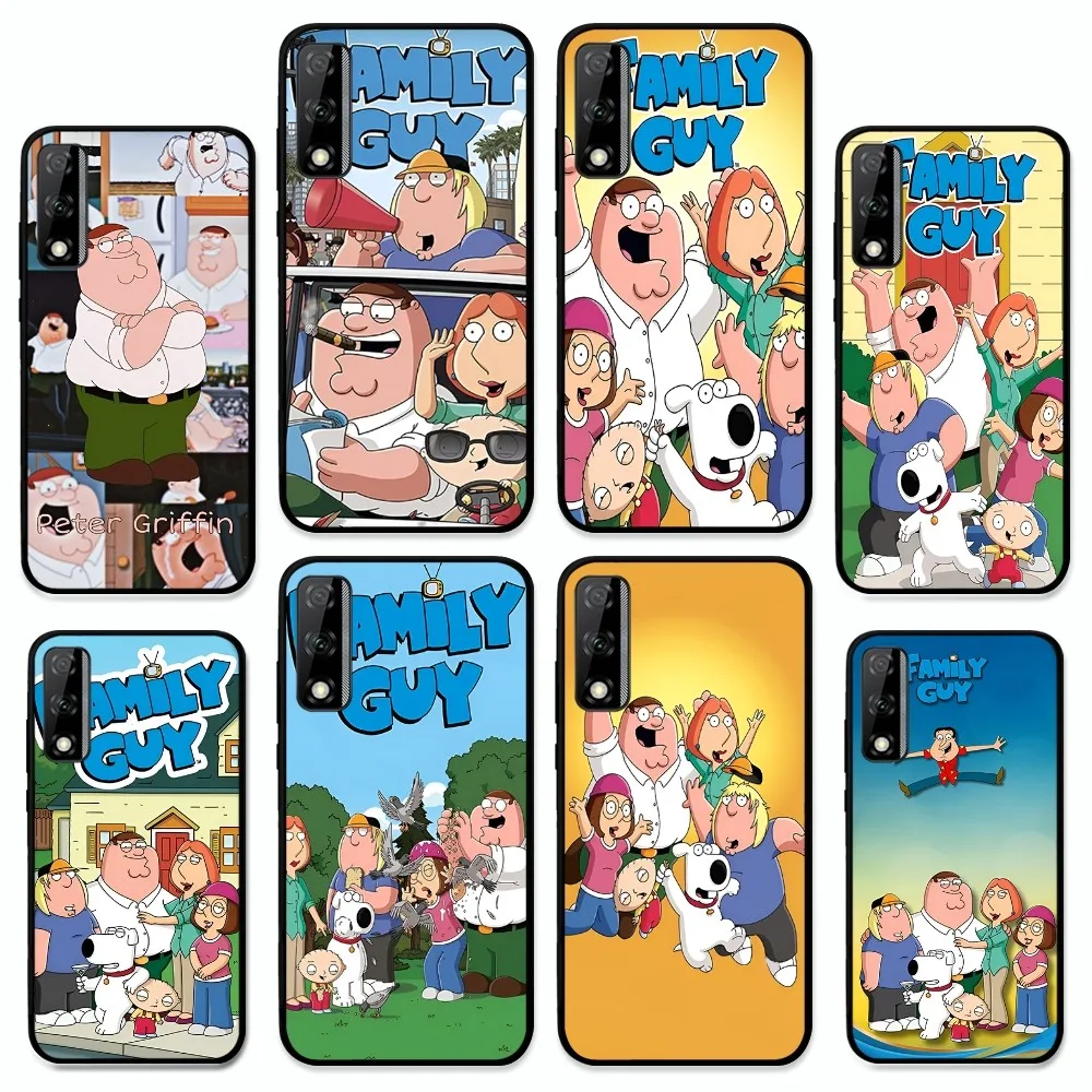 Family G-Guy P-Peter Phone Case For Huawei Y9 6 7 5 Prime Enjoy 7s 7 8 plus 7a 9e 9plus 8E Lite Psmart Shell