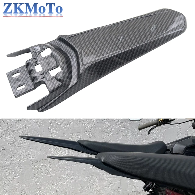 Zmodyfikowany, wydłużony, wydłużony tylny błotnik Extra Long Dirt Pit Mudguard Tail Fender dla Sur Ron Light Bee X i Light Bee S Universal