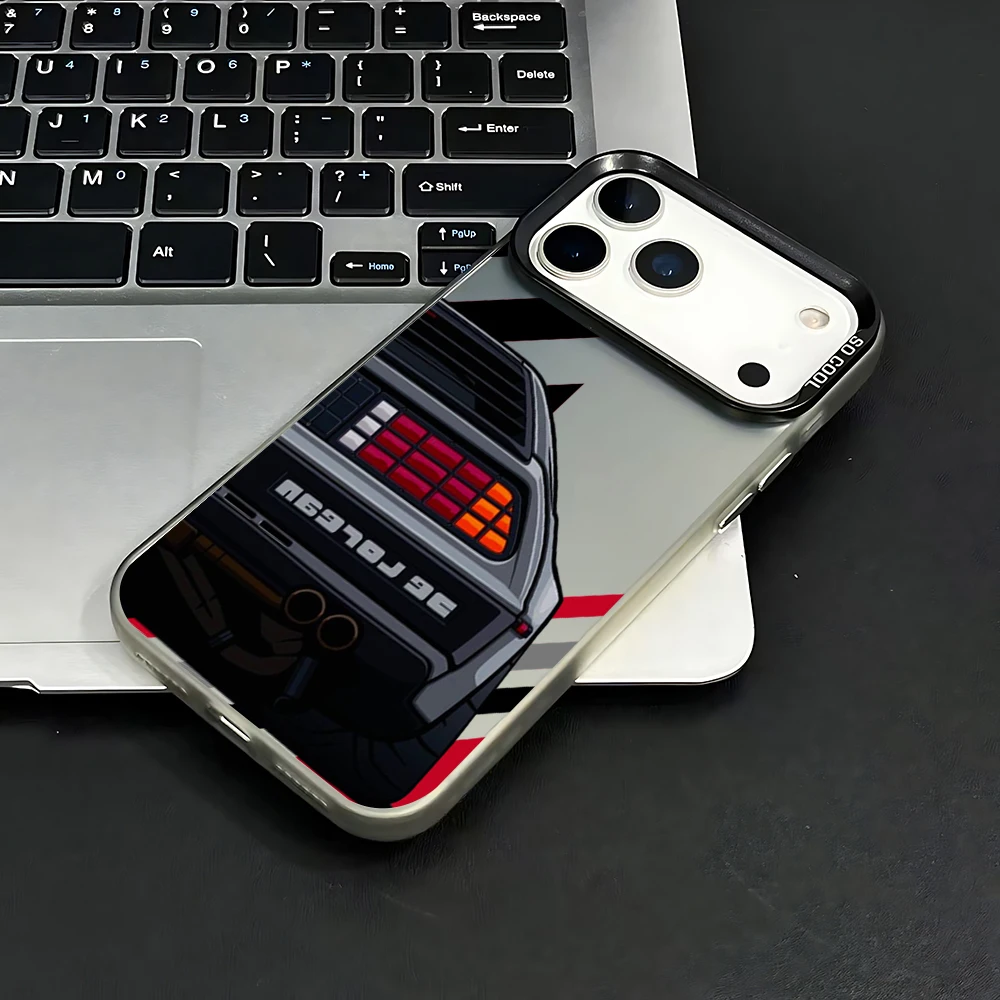 حافظة هاتف السيارة JDM المعدلة برسوم كارتونية لهاتف انفينيكس هوت نوت صفر 50 40 30i 20 20s 12 11 Smart 10 9 8 7 6 Pro Plus 4G 5G الغطاء الخلفي