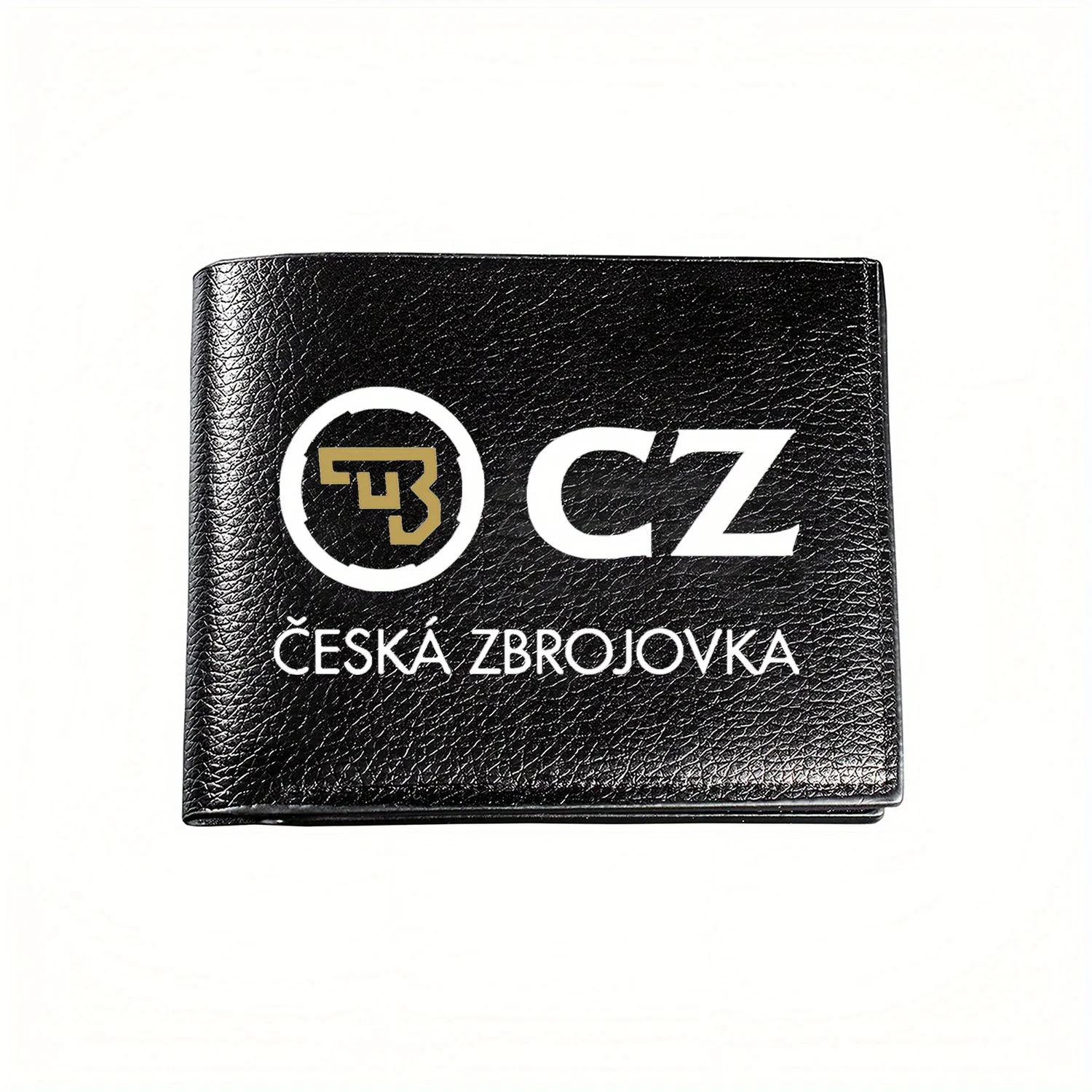 

CZšina Zbrojovka Logo Gun Премиум красивый кошелек Деловой мужской повседневный элегантный простой практичный качественный кошелек Стильный принт Gr