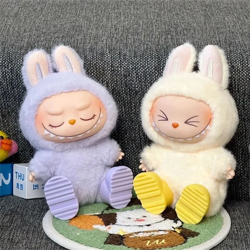 17 cm Labubu Pop Schoenen Kleur V1 V2 Labubu Pop Laarzen Leuke Laarzen Accessoires Casual Schoenen voor Speeltijd