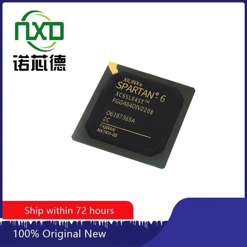 

5PCS/LOT XC6SLX45-2FGG484C FBGA484 new original programmable logic device integrated Circuit