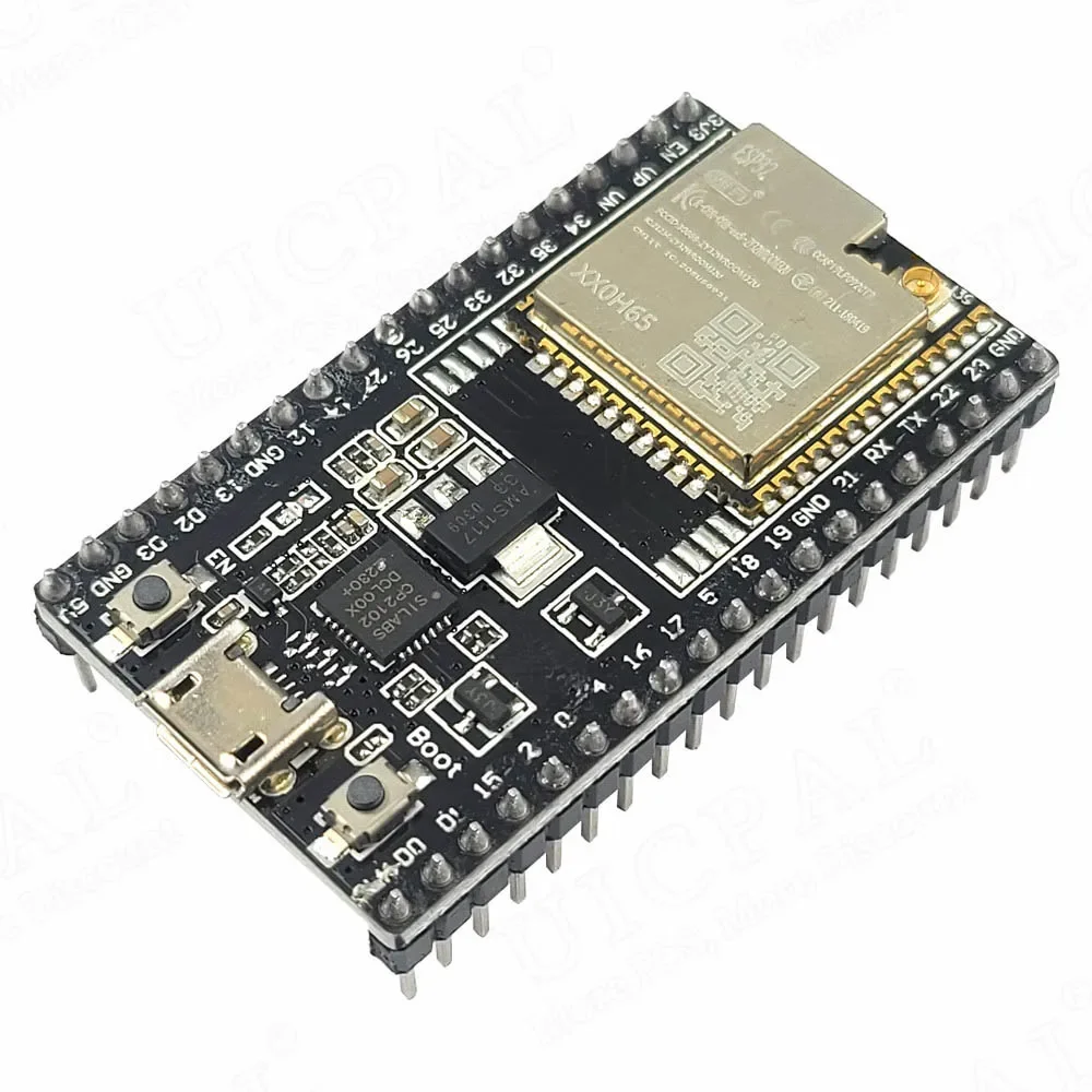 ESP32 CP2102 devkitc rozvoj deska s IPEX levý bok lodi ESP32-32U WIFI modul USB mikro type-c 38PIN ESP32