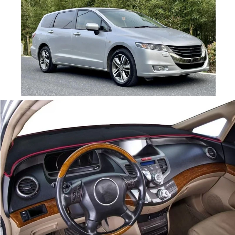 For Honda Odyssey 2003 2004 2005 2006 2007 2008 LHD RHD Dash Sun Shade Carpet Dashboard Cover Mat Pad Protector Car Accessories