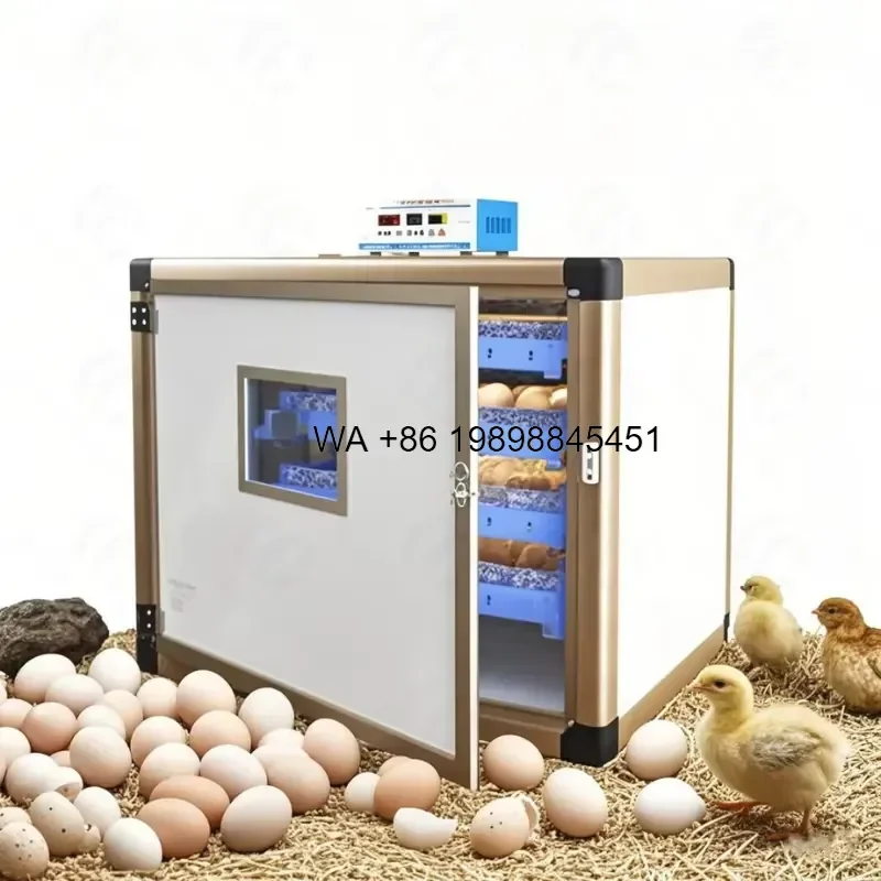 Wmwmnu Intelligent Temperature Control Incubator Automatic Humidification Heating Egg Turning Alarm With Egg Light for