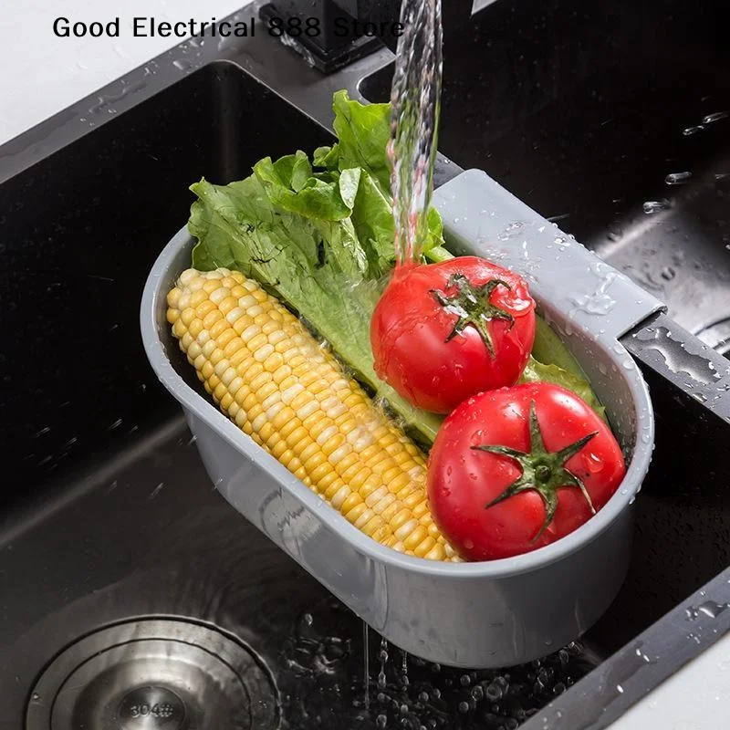 【G】Kitchen Selfstanding Drain Sink Leftover Soup Juice Garbage Filter Storage Basket