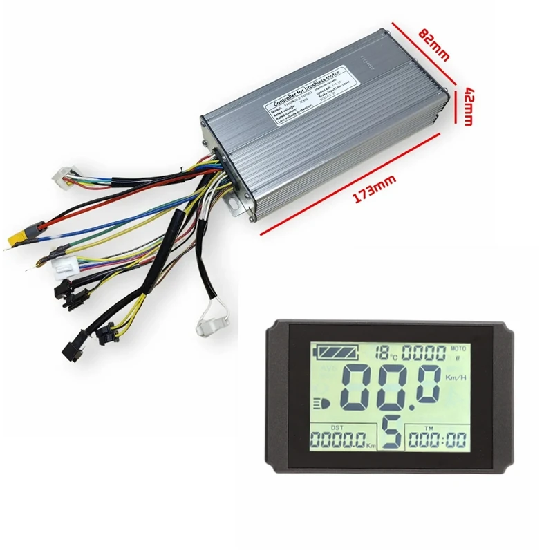 Clearance Price! KT Ebike Display 36/48V LCD10H with KT 26A 30A Electric Bicycle Bike Controller for Electric Bike Kit