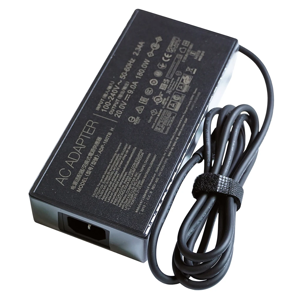 ASUS G14ไฟฟ้ากระแสสลับ180W 20V ADP-180TB H Charger adaptor AC สำหรับ ROG 14 GA401I GA502D GA5021 FX506LU แหล่งจ่ายไฟแล็ปท็อป