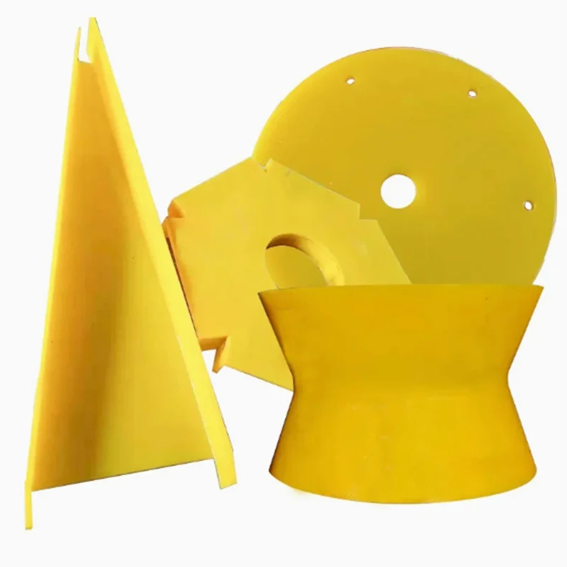 製品 プラスチック射出成形サービス エンジニアリングプラスチック製の黄色の機械部品