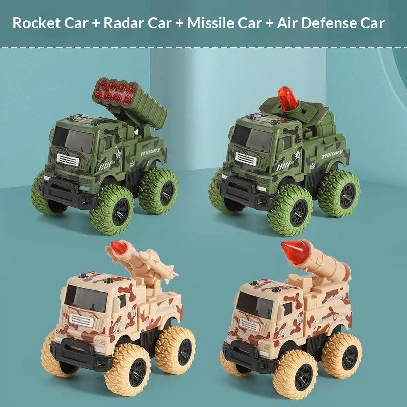 Inertia Simulation Fire Truck Toy Realistic Sound Light Optional Friction Powered for Kids Educational Pretend Play Gift