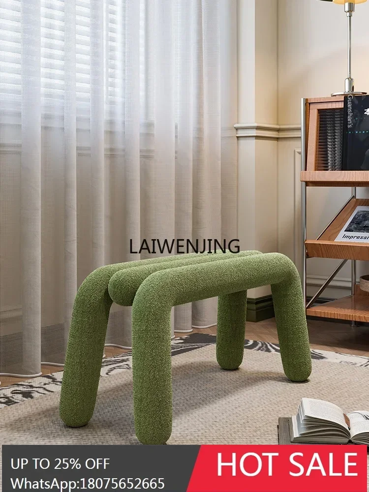 

LY Home change shoe stool light luxury high-end clothing store fitting room bench stool sofa stool