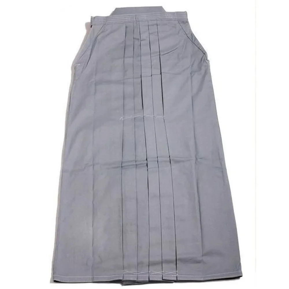 بنطال كيندو قطني عالي الجودة للجنسين هاكاما كيكو جي آيدو أيكيدو رمادي #4