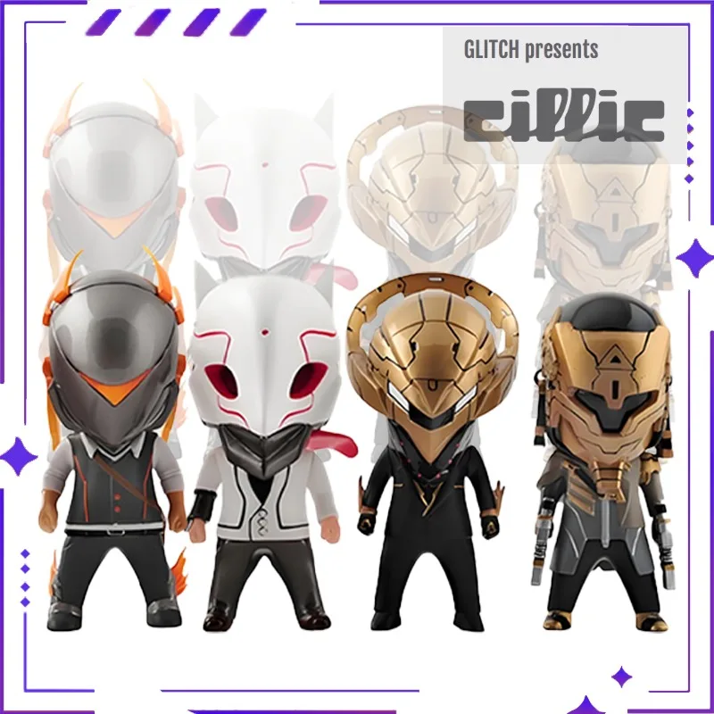 

[In Stock] Glitch Cillic Series Q-Version Doll God Complex Apollo Inari God Exquisite Gift Collection Ornament Decoration