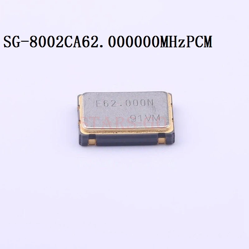 

10PCS/100PCS 62MHz 7050 4P SMD 3.3V ±100ppm OE -40~~+85℃ SG-8002CA 62.000000MHz PCM Pre-programmed Oscillators