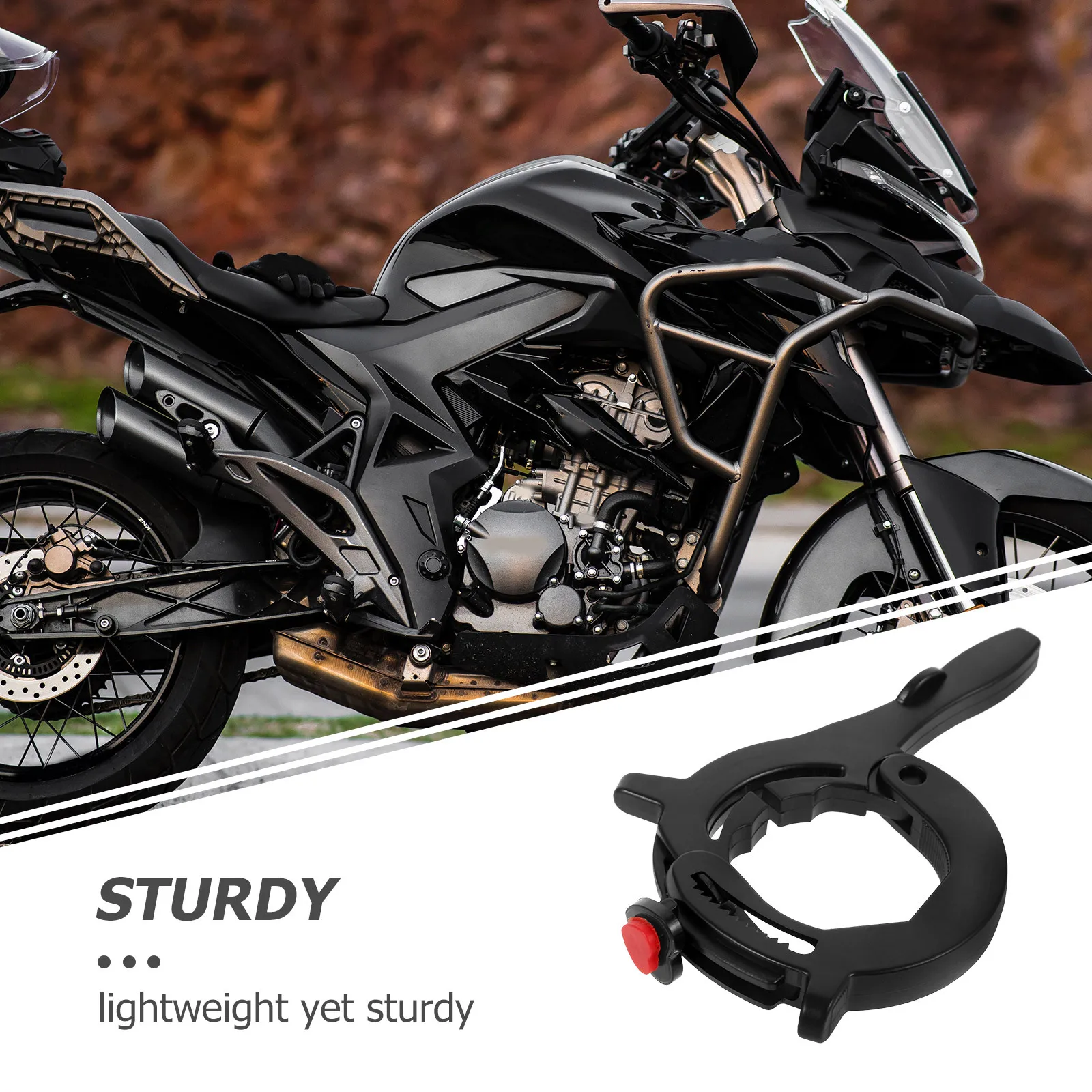 

Cruise Control Motorcycle Throttle Lock ABS Material Durable Throttle Grip Cruise Aid Prevents Unintended Acceleration