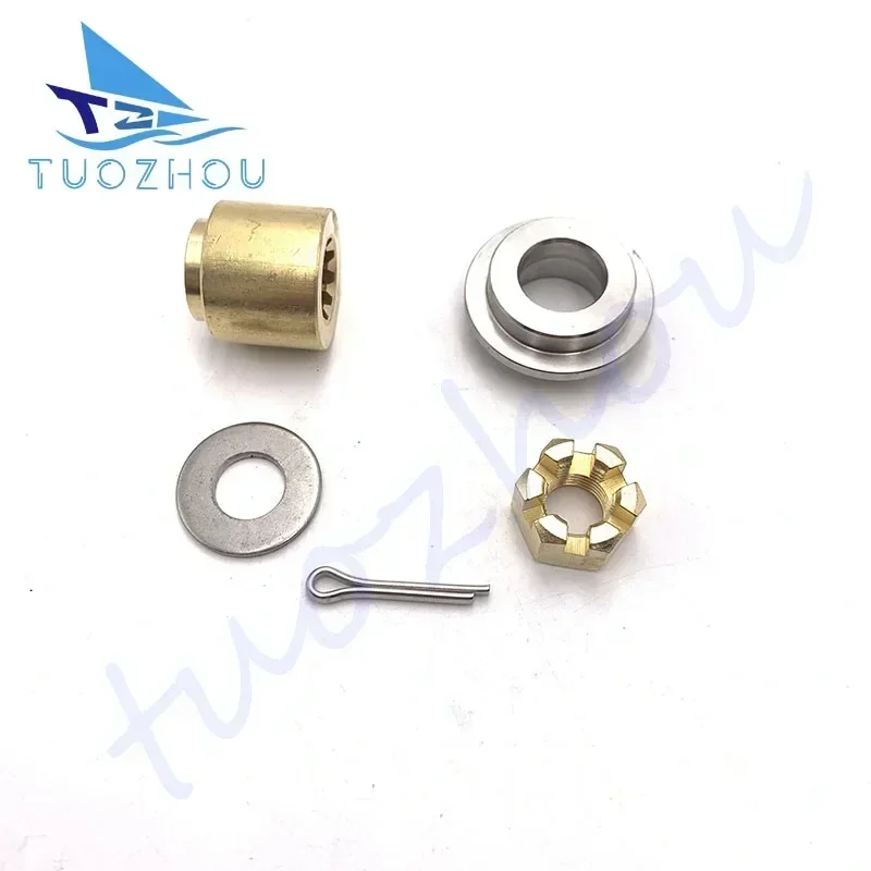 

Деталь лодочного двигателя для Yamaha, 2-тактный, 30 л.с., гайка подвесного пропеллера, проставка, стопорный штифт 6L2-45987-01