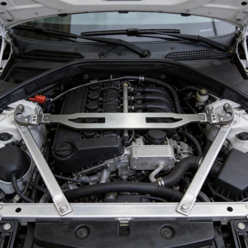 E36 E39 E46 Aluminum Front Strut Bar Racing Balance Tower Brace Strengthen Car Parts