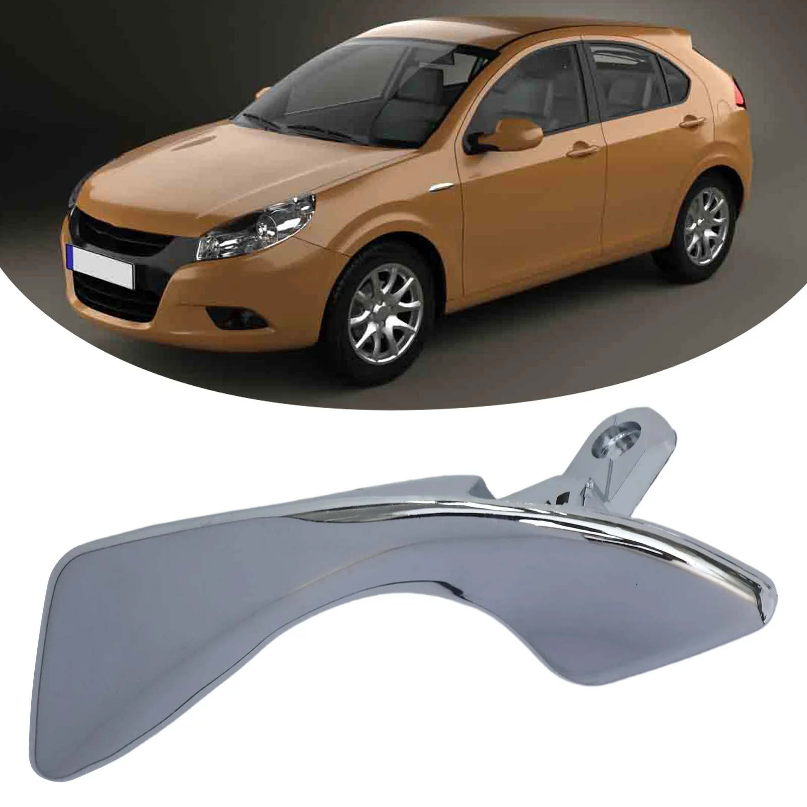 مشبك مقبض الباب في الهواء الطلق 6205240U8010 (RR) ملحقات أجزاء الباب الداخلي بدائل فضية 6105230U8010(FL)