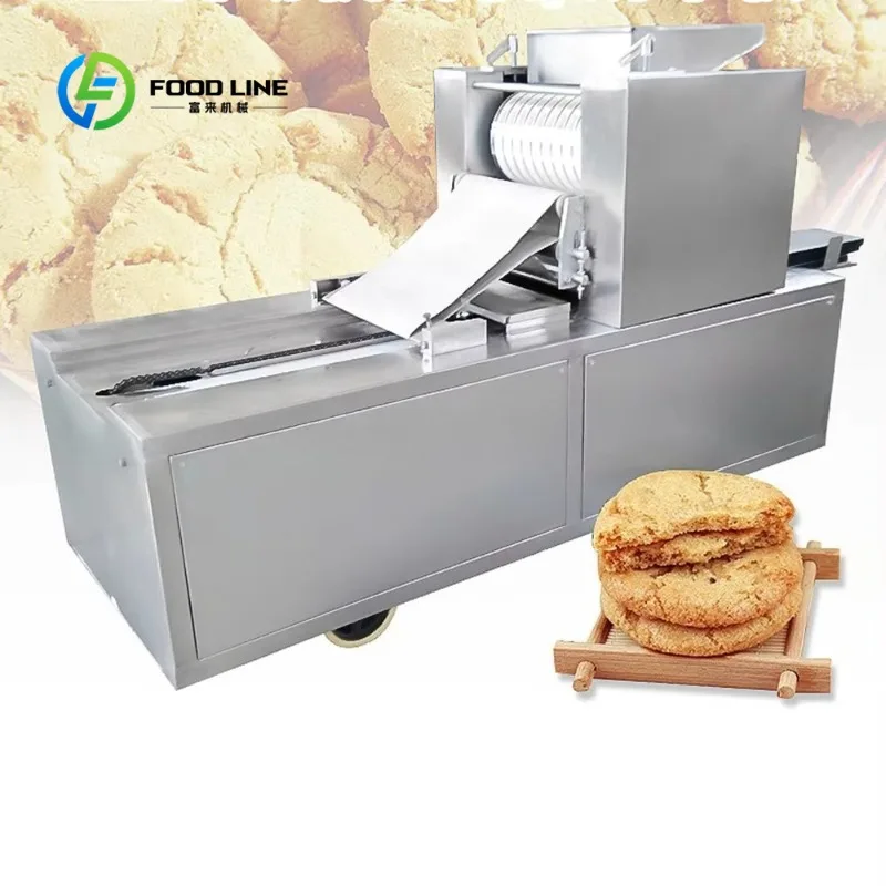 Customized Commercial Automatic Rotary Cookie Biscuit Forming Molding Machine Professional Bakery Equipment for Peach Crisp