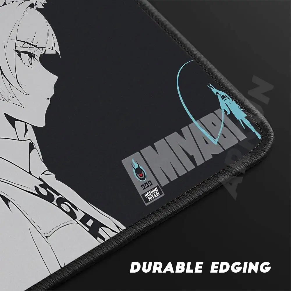 Pretty Hot DIY Cool Girl Hoshimi Miyabi Zenless Zone Zero Gaming Small mouse pad desktop computer Game Pad office keyboard