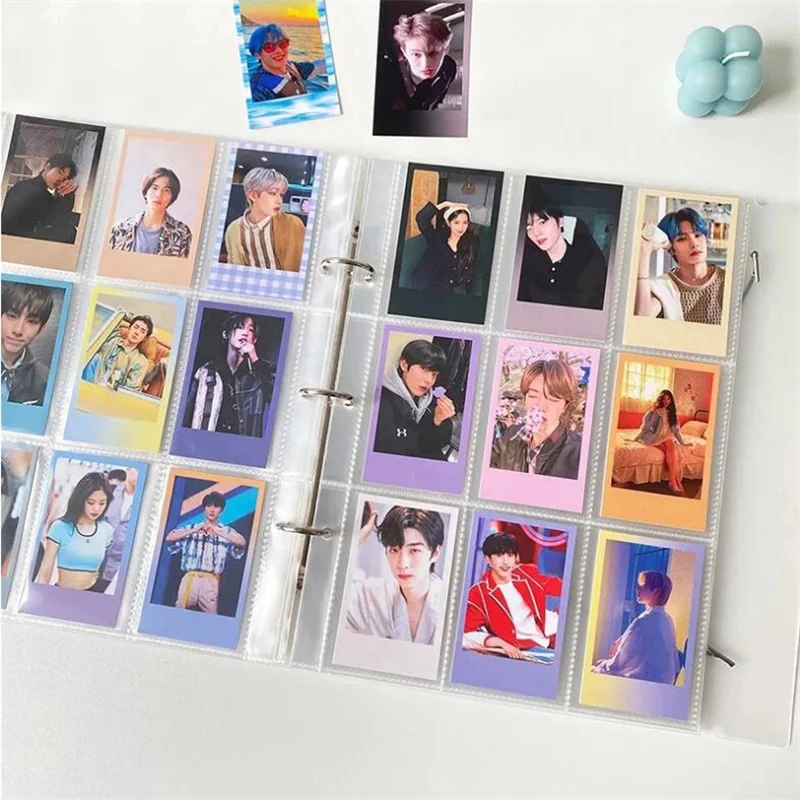 Large Capacity Photocard Binder Kpop Photo Album Instax Loose Leaf Album Name Card Collect Book Photocard Holder Card Book