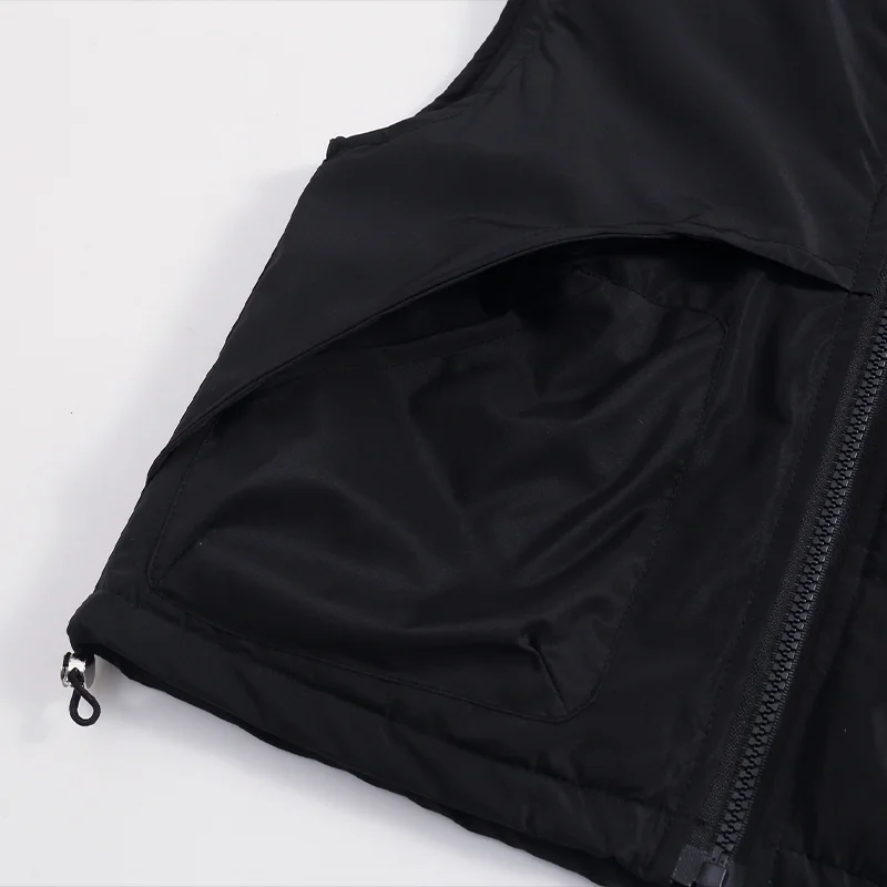 Herbst-Winter-Mode Jungenweste Einfarbig Dick Warm Stehkragen Reißverschluss-Weste Für 3-10 Jahre Alte Kinder Baumwoll-Daunenjacke – Detail 15