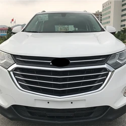 WELKINRY For Chevrolet Holden Equinox 3rd Generation 2017-2020 Front Car Head Face Air Intake Vent Airscoop Grille Cover Trim