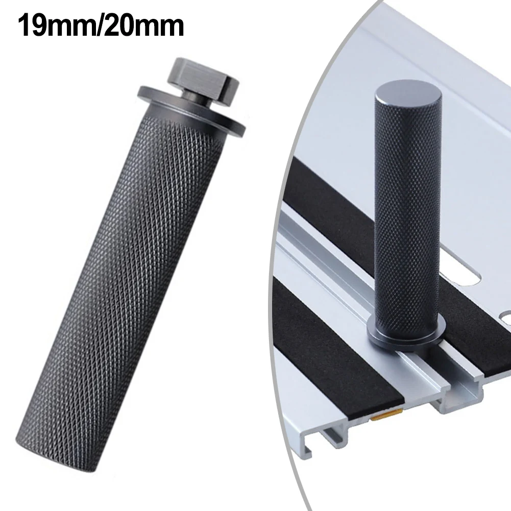 1pc 19/20mm Bench Dogs Aluminum Alloy Workbench Dogs Stops Rail Sliding Slot Stop Table Hole Clamp For Woodworking Table Tools