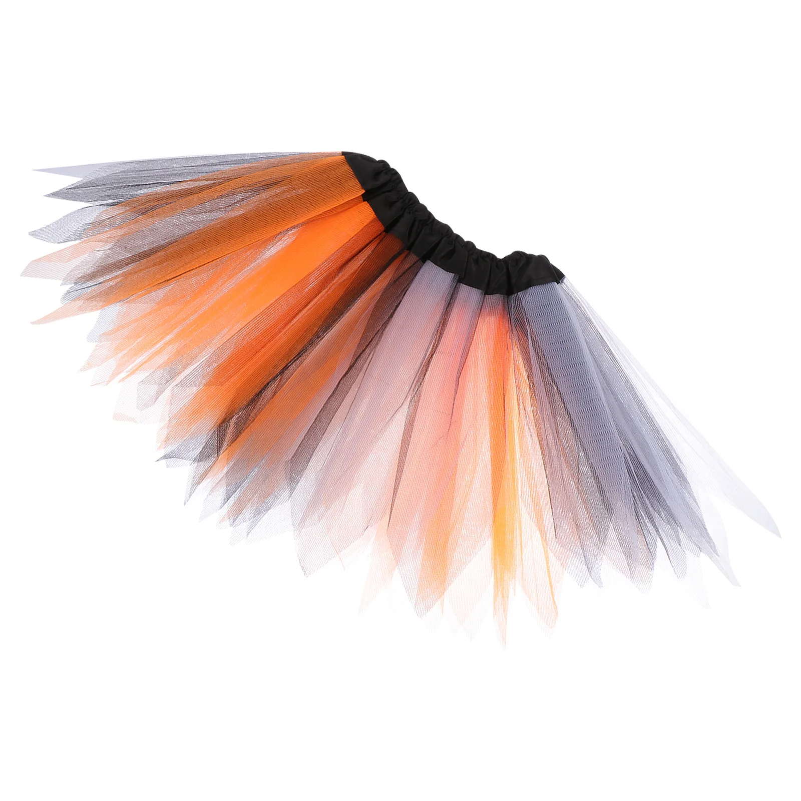 1 قطعة قوس قزح توتو للأطفال قسط تول الرقص تنورة حفلة عيد ميلاد زي هالوين مرحلة الأداء Pettiskirt فتاة فقاعة #6