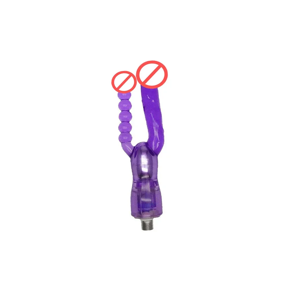 Sex Machine Dildo Anal Plugs 3XLR Dildo Attachments Vibrator Connector Suction Cup Penis Female Masturbation Sex Toys for Men 18