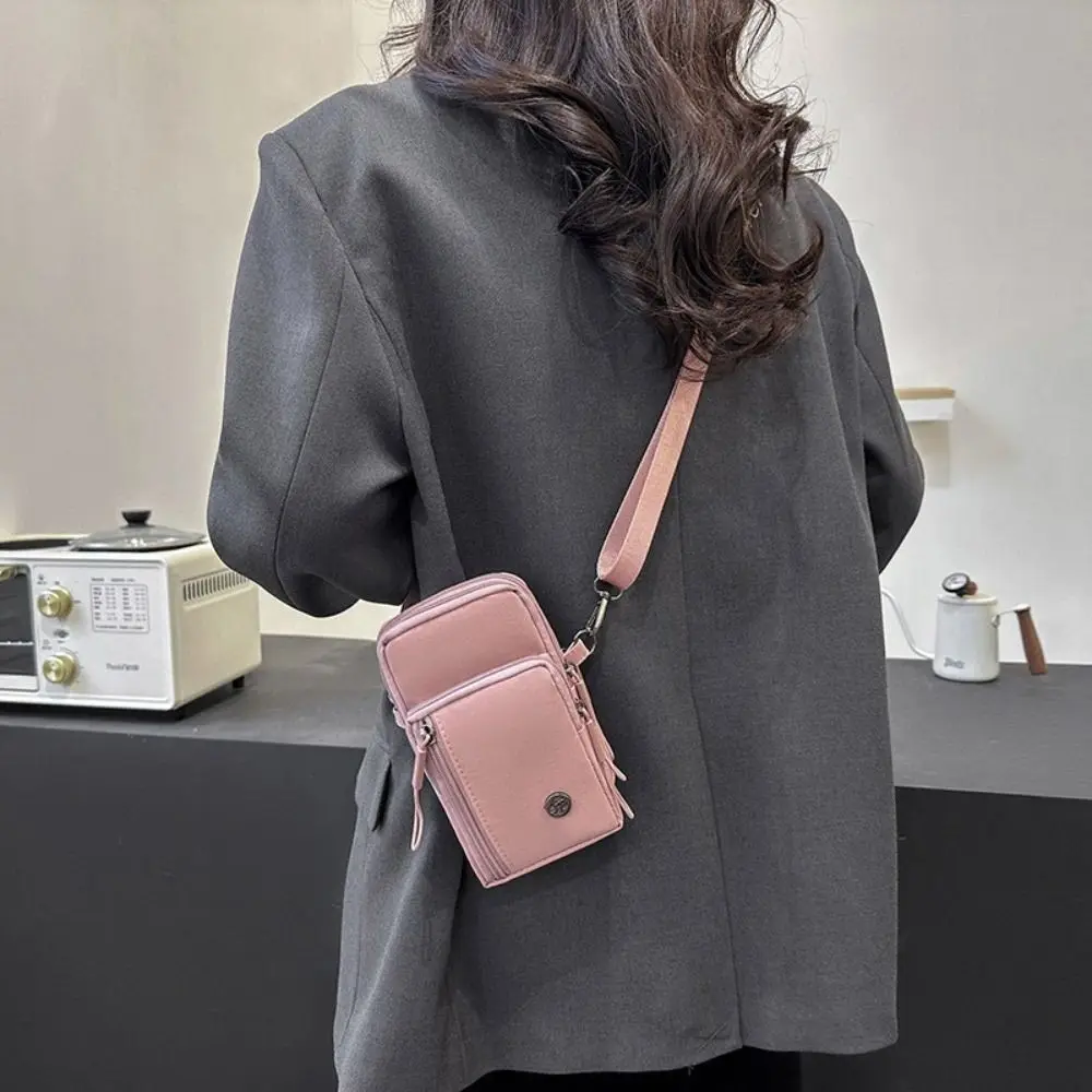 Повседневная сумка через плечо на молнии, многофункциональная водонепроницаемая сумка для ключей, кошелек для монет