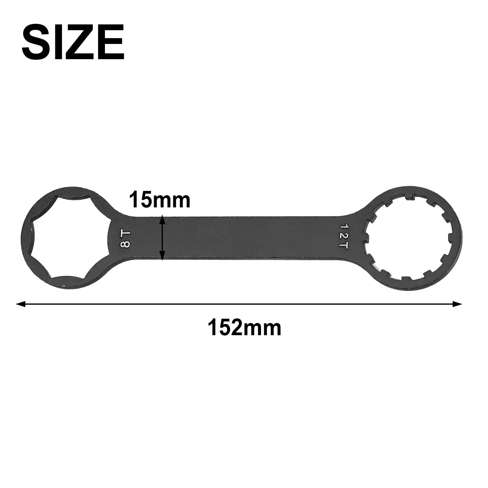 Bike Fork Wrench Outdoor 1 Pcs 152 X 38 X 3mm 17g Black Tools For Bicycle For SR Suntour XCR/XCT/XCM High Quality