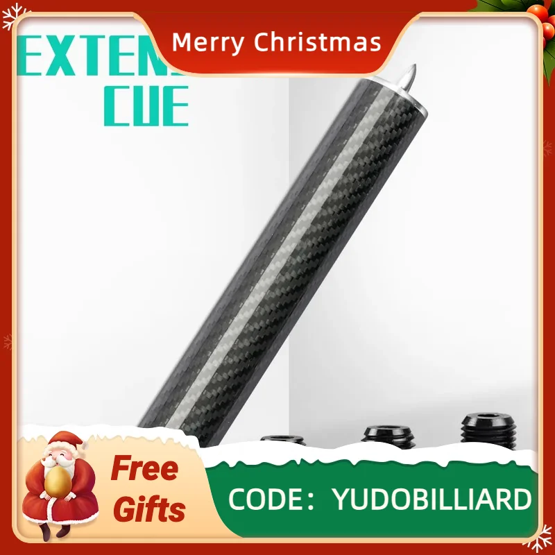 Carbon Fiber Extension Billiard Cue Extension Bullet Joint With Bumper Adjustable Cue Extended For MEZZ/HOW/FURY/PREDATOR/PERI