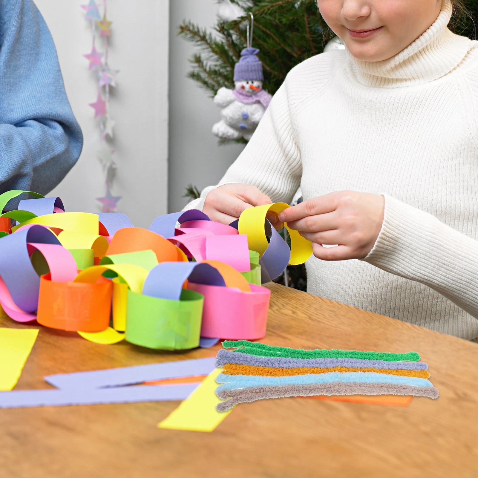 5 個のシェニールステムツイストバー DIY クラフト用品子供のための早期学習センター幼稚園クリエイティブ手作りアクセサリー
