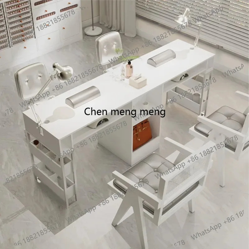 

Professional Nail Table Professional Drawers Luxury Manicurist Tables Equipment Design Mesa De Manicure Salon Home Furnishings