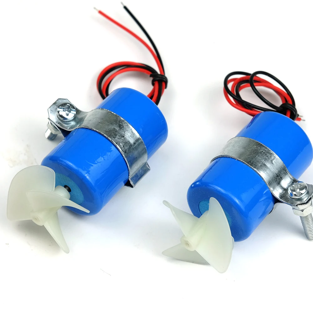 RC Jet Boat Underwater Motor Thruster 7.4V 16800RPM CW CCW 3-blades Propeller Fr DIY Micro ROV Robot RC Bait Boat Submarine Part