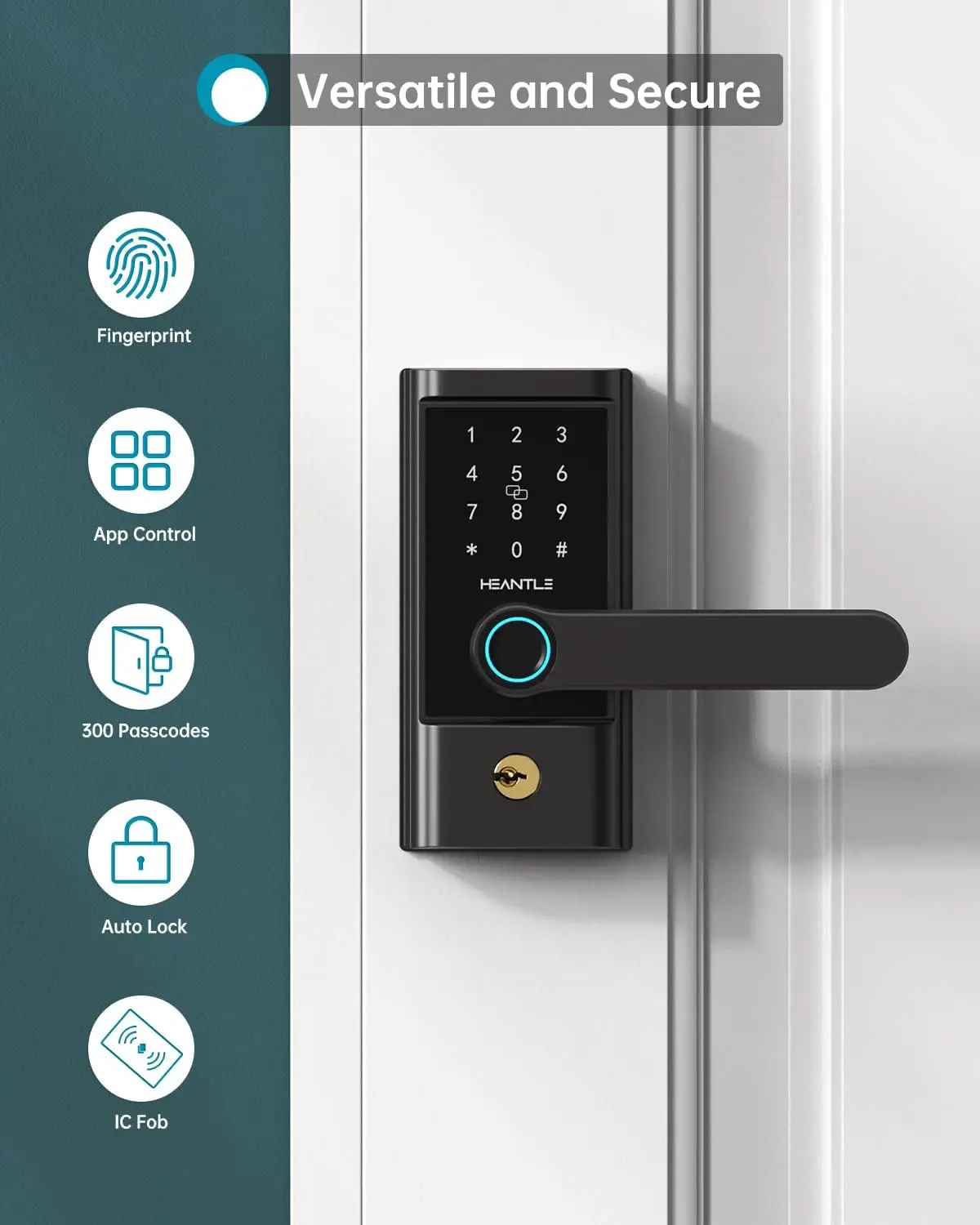 Keyless Entry Door Lock,  Smart Lock Fingerprint Door Lock