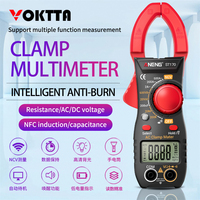 ST170 Professional Clamp Meters Digital Multimeter DC/AC Current Pliers Voltage Tester Car Voltmeter Hz NCV Ohm Diode Test