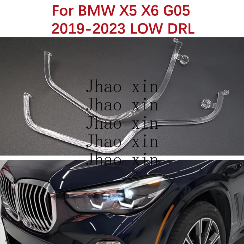 

Turn Signal Ballast Light Source Module for BMW X5 X6 G05 Car Headlight DRL Guide Strip 2019-2023 LOW White Angel Eye Conduit