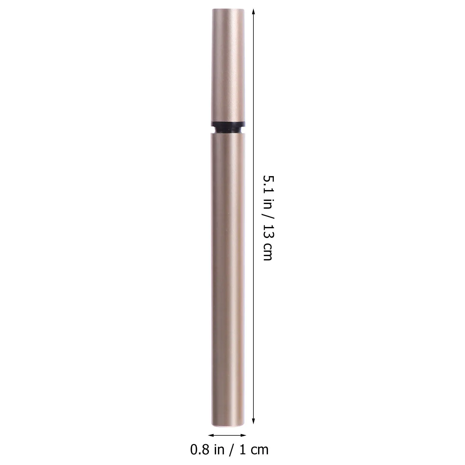 5 Stück Leere Eyeliner-Stiftbehälter Nachfüllbare Flüssig-Eyeliner-Applikatoren 1ml DIY-Behälter für Eyeliner