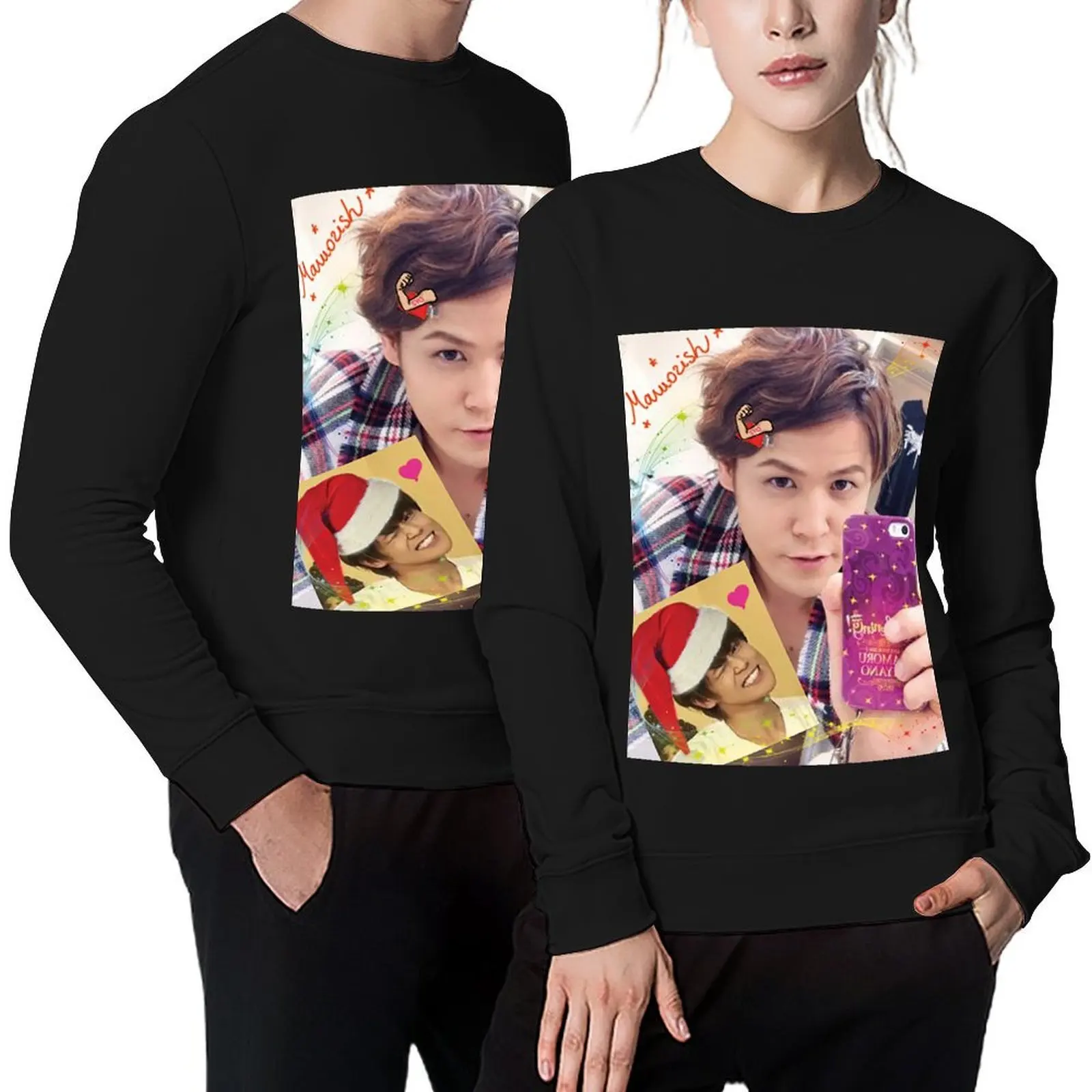

Mamoru Miyano Pullover men clothes autumn clothes men's winter sweater men clothing oversize sweatshirts