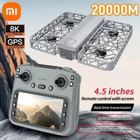 Xiaomi S161 brushless flying pocket camera 8K HD GPS Drone with screen control UAV full surround Obstacle Avoidance RC 20000M